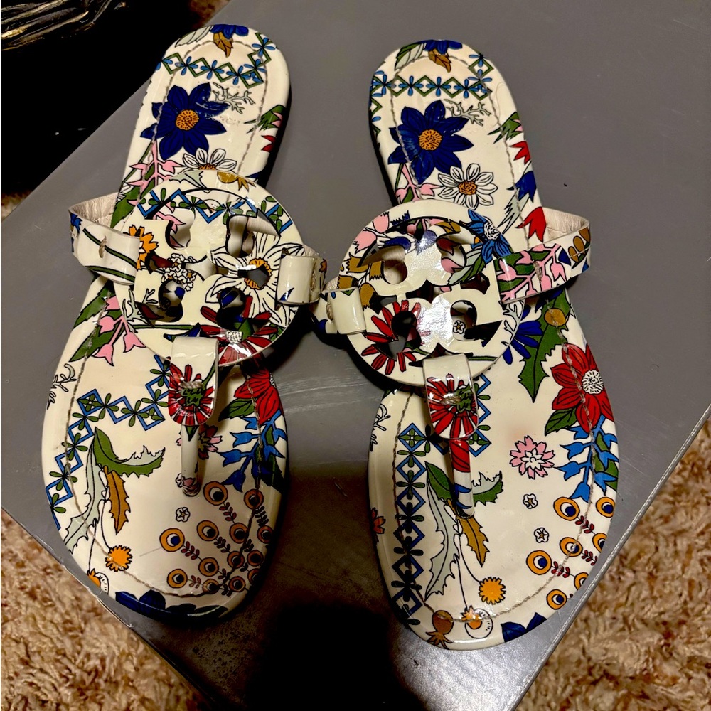 Tory Burch Miller Floral Sandals